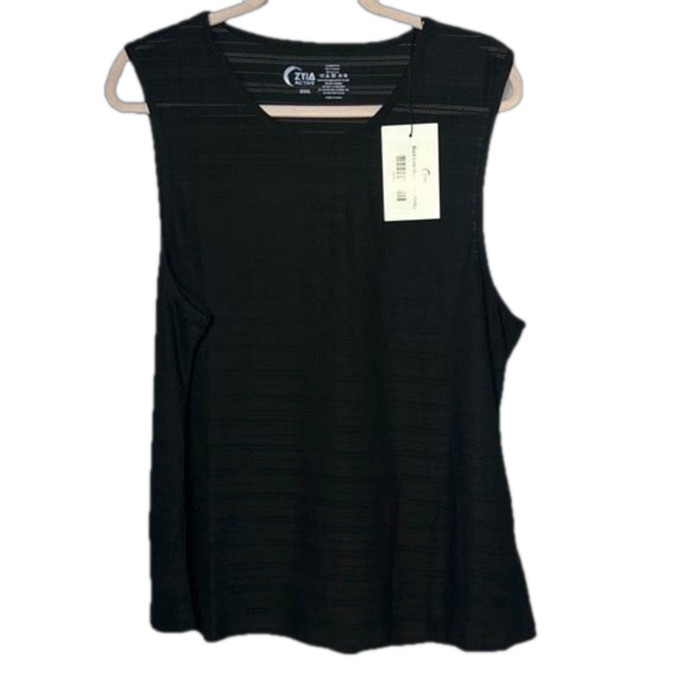 Zyia Black Tank Top NWT